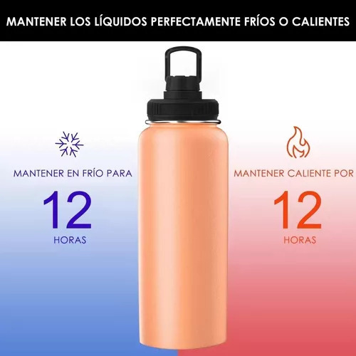 1bote De Viaje Para Botellas De Agua Fría Y Caliente De Acer