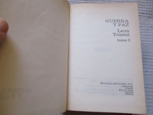 Imagen 4 de 6 de Leon Tolstoi - Guerra Y Paz