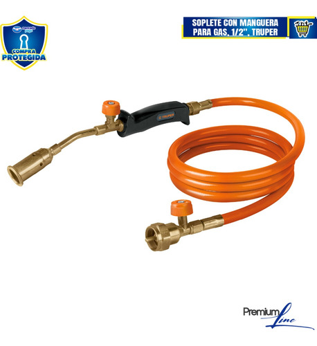 Soplete Con Manguera Para Gas, 1/2 , Truper 101970