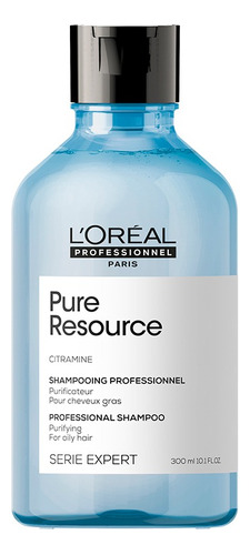 Shampoo L'oréal Professionnel Serie Expert Pure Resource En Botella De 300ml Por 1 Unidad