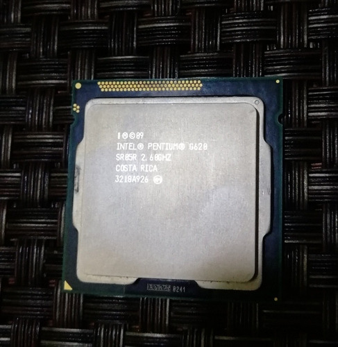 Procesador Intel® Pentium® G620Caché De 3m, 2,60 Ghz