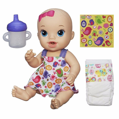 Muñeca Baby Alive Bebe Y Hace Pipi.  Original Hasbro.