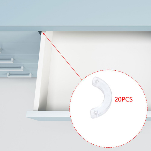 Tope Deslizante Para Cajones De 20 Piezas, Hardware