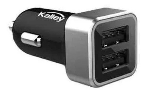 Cargador Auto 2usb/4.8mah Negro Kalley K-gccar2n