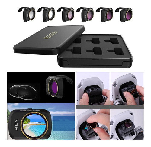 Filtro De Lente Mcuv Cpl Nd Compatible Con Mavic Mini / Mini