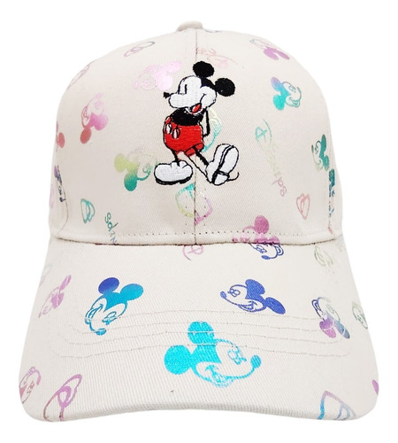 Gorra De Mickey Mouse - Blanca - Disney - Caricatura
