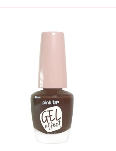 Esmalte Para Uñas Gel Effect Pink Up Color Chocolate