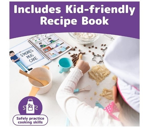 Imagen 8 de 9 de Juego De Reposteria Para Niñas. Set De Cocina Real
