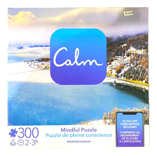 Rompecabezas - Calm Mindful Puzzle 300 Piezas Relajante