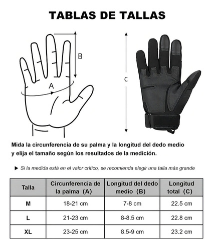 Guantes Moto Pantalla Tactil Dedos Guantes Invierno/verano