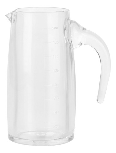 Jarra De Agua Acrílica Transparente De 200 Ml