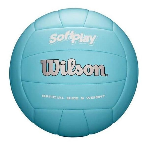 Balón de voleibol Wilson Soft Play   nº 5  color azul