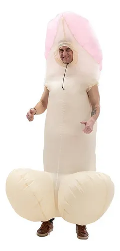 2024 Disfraz De Pene Inflable Para Adulto Party Bar Cospl