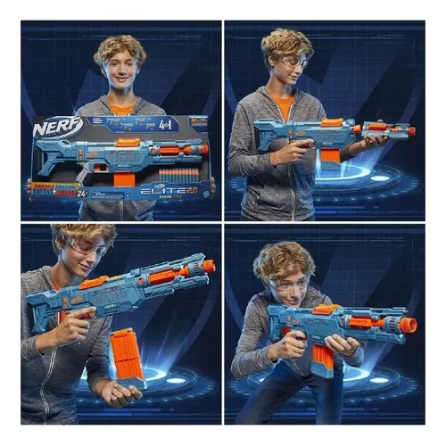 Nerf Elite 2.0 ECHO CS-10 Com 24 Dardos 4 em 1 - GAMES & ELETRONICOS