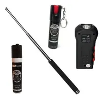 Comprar Baston Tolete Retractil Para Defensa Y 2 Accesorios 22 Y 90g