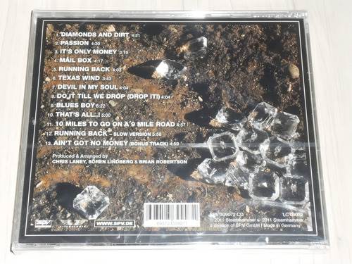 Cd Brian Robertson - Diamonds And Dirt (europeu) Thin Lizzy