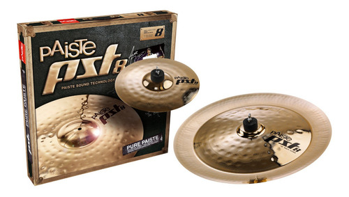 Set De Platos Paiste Pst8 Rock Efx Set China 18 + Splash 10