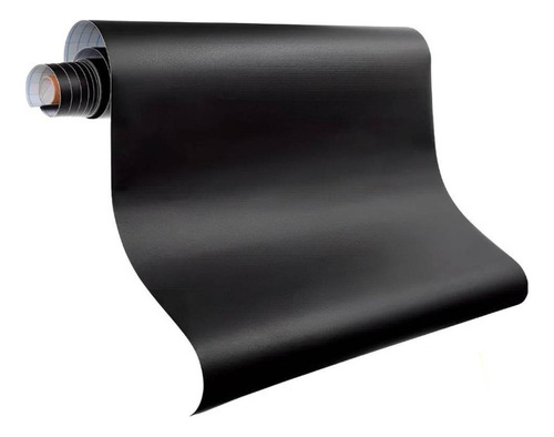 Pizarra Adhesiva Negra  De 200 X 45 Cm + Tizas + Plumón