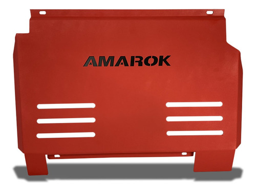 Imagem 4 de 6 de Protetor De Motor Volkswagen Amarok Vermelho 2019