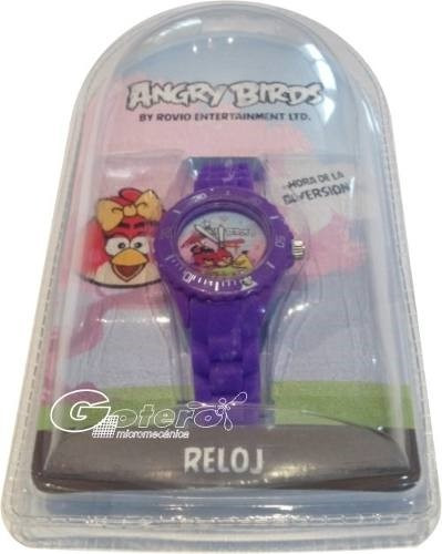 Angry Birds Reloj Cuarzo By Rovio Entertainment Original !