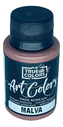 Tinta Acrilica Artcolors Artesanato True Colors 60ml - Cores Cor Malva