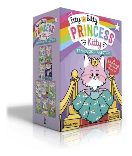 Livro: The Itty Bitty Princess Kitty Ten-book Collection (boxed Set): The Newest Princess; The Royal Ball; The Puppy Prince; Star Showers; The Cloud Race; ... The Copycat; Tea For Two; Flower Power