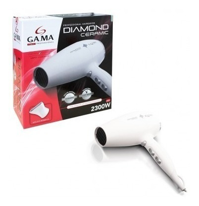 Imagen 5 de 10 de Secador De Pelo Gama Cabello Diamond Seca Potencia