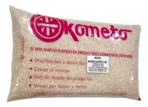 Arroz Fortuna Doble Carolina Kometo 2kg