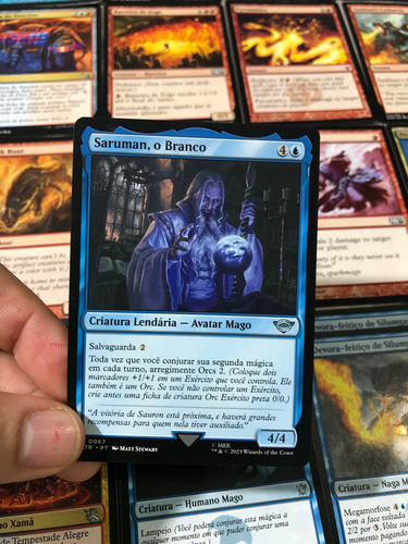 Deck Magos Termo Dano Control Magic The Gathering L73 L73 Inglês E Português (Usado)