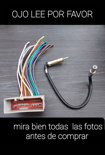 Arnes Y Adaptador Antena Estereo Ford Fusion Año 2006 A 2012