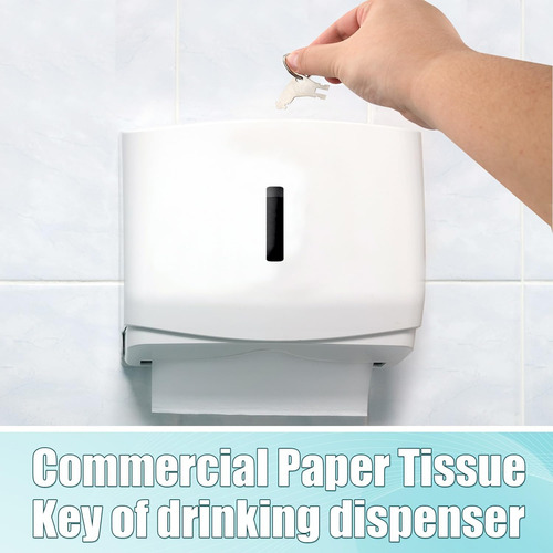 Juego De Llaves De 18 Toallas De Papel, Dispensador Universa