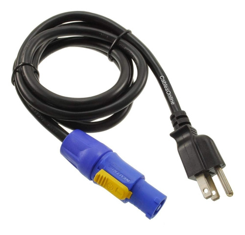 Cablesonline Nema To Genuine Neutrik Powercon Ac Power Cord