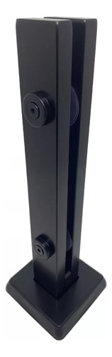 Coluna Torre 50 Cm Com 2 Furos Guarda Corpo Inox Corrimão Preto Fosco Puxadores Online