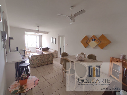 Imagem 9 de 30 de Apartamento Com 2 Dormitórios + Dormitório De Serviço À Apenas 300 Metros Do Mar Na Pitangueiras - Guarujá - 3341