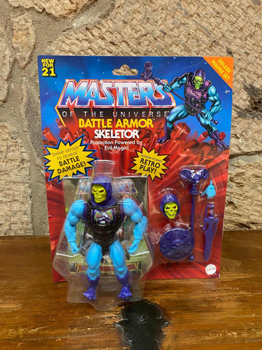 Masters Of The Universe Origins Deluxe Skeletor Battle Armor (Usado)