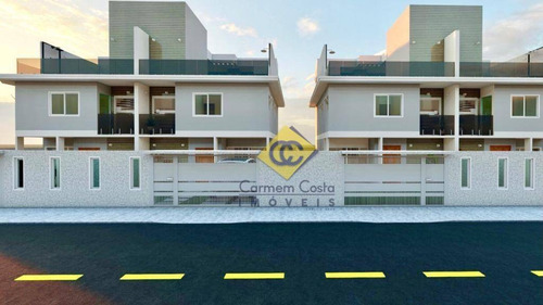 Imagem 2 de 7 de Casa Com 3 Quartos À Venda, 114 M² Por R$ 495.000 - Costazul - Rio Das Ostras/rj - Ca2186