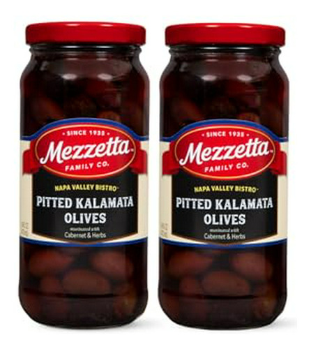 Mezzetta Pitted Kalamata Olives With Cabernet And Herbs