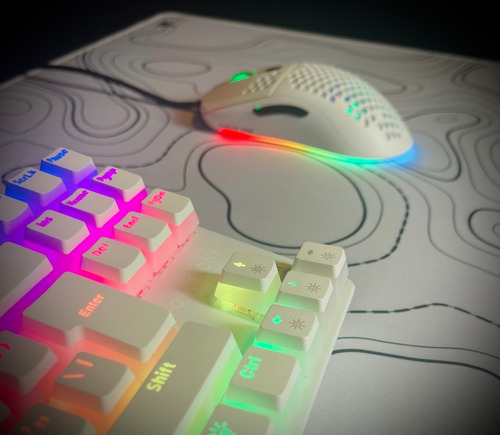 Mouse Pad Gamer Force One Skyhawk Snow Xxl 900x400