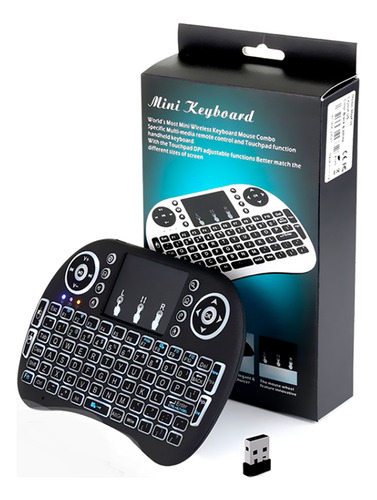 Mini Keyboard Teclado Bluethooth Compatible Con Pc Y Tv