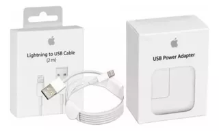 Cargador Para iPhone iPad 12w Cable iPhone 2 Metros