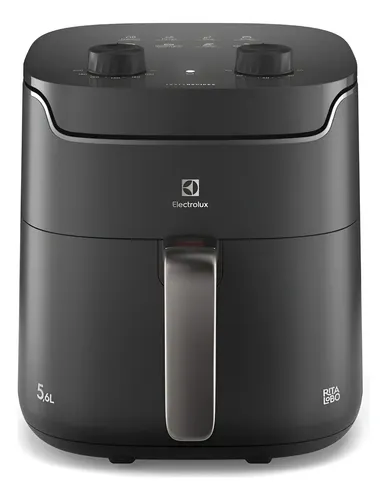 Air Fryer Electrolux Por Rita Lobo 5,6l Cinza Efficient Econ