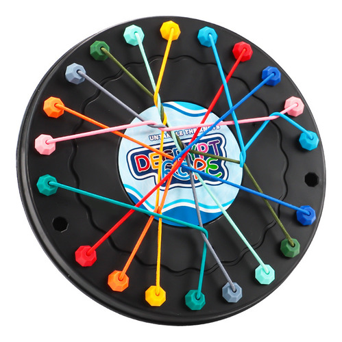 Brainy Knots Rope Untangling Board Game, Twisted Rope Puzzle