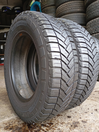 2 Llantas 195/75r16 Michelin Agilis Cross Climate A2 (Usado)