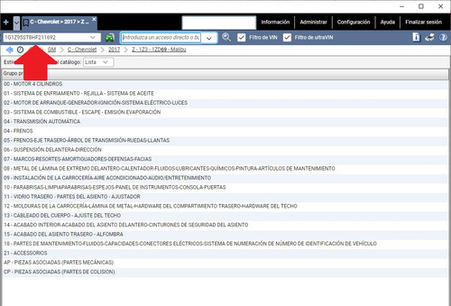 Guide Asm-frt Bpr Fascia Nuevo Original