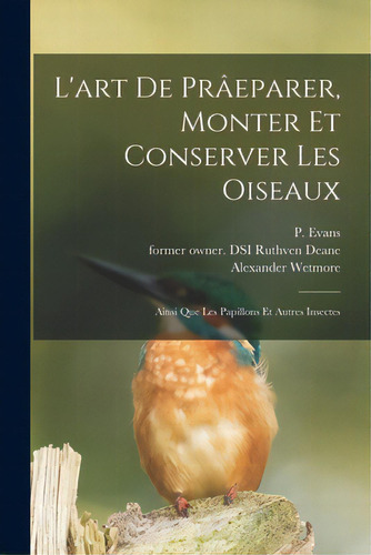 L'art De Prãâ¢eparer, Monter Et Conserver Les Oiseaux: Ainsi Que Les Papillons Et Autres Insectes, De Evans, P. Fl 1841-1850. Editorial Legare Street Pr, Tapa Blanda En Inglés