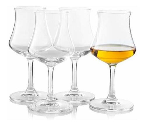 Bohemia Crystal Rum Glasses Set Of 4 By Maison Forine Elegan