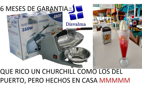Máquina De Raspados, Granizadora C/ 6 Meses Garantia ¢32.000