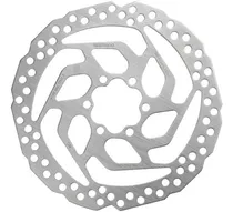Comprar Disco De Freno De Bicicleta Shimano Rt 26 160mm 6 Tornillos Color Plateado