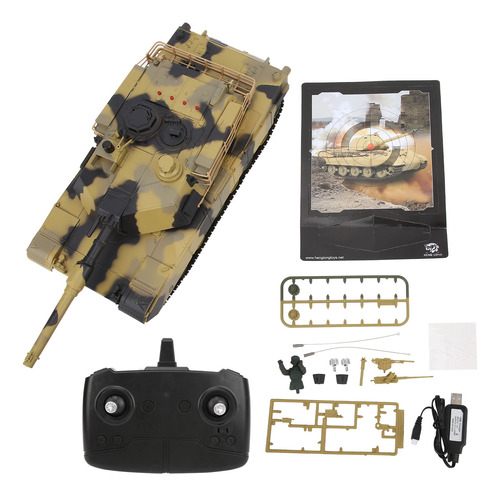 Juguete De Tanque Rc Para Niños Con Control Remoto De 2,4 Gh