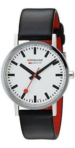 Reloj Clasico De Los Ferrocarriles Suizos Mondaine Para Homb